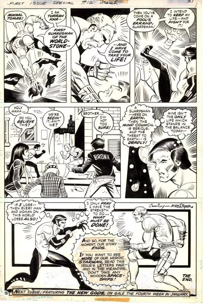 Vosburg 1ST ISSUE SPECIAL 12 pg 31 1ST APPEARANCE STARMAN MIKAAL THOMAS ISSUE Vosburg 1ST ISSUE SPECIAL 12 pg 31 1ST APPEARANCE STARMAN MIKAAL THOMAS ISSUE