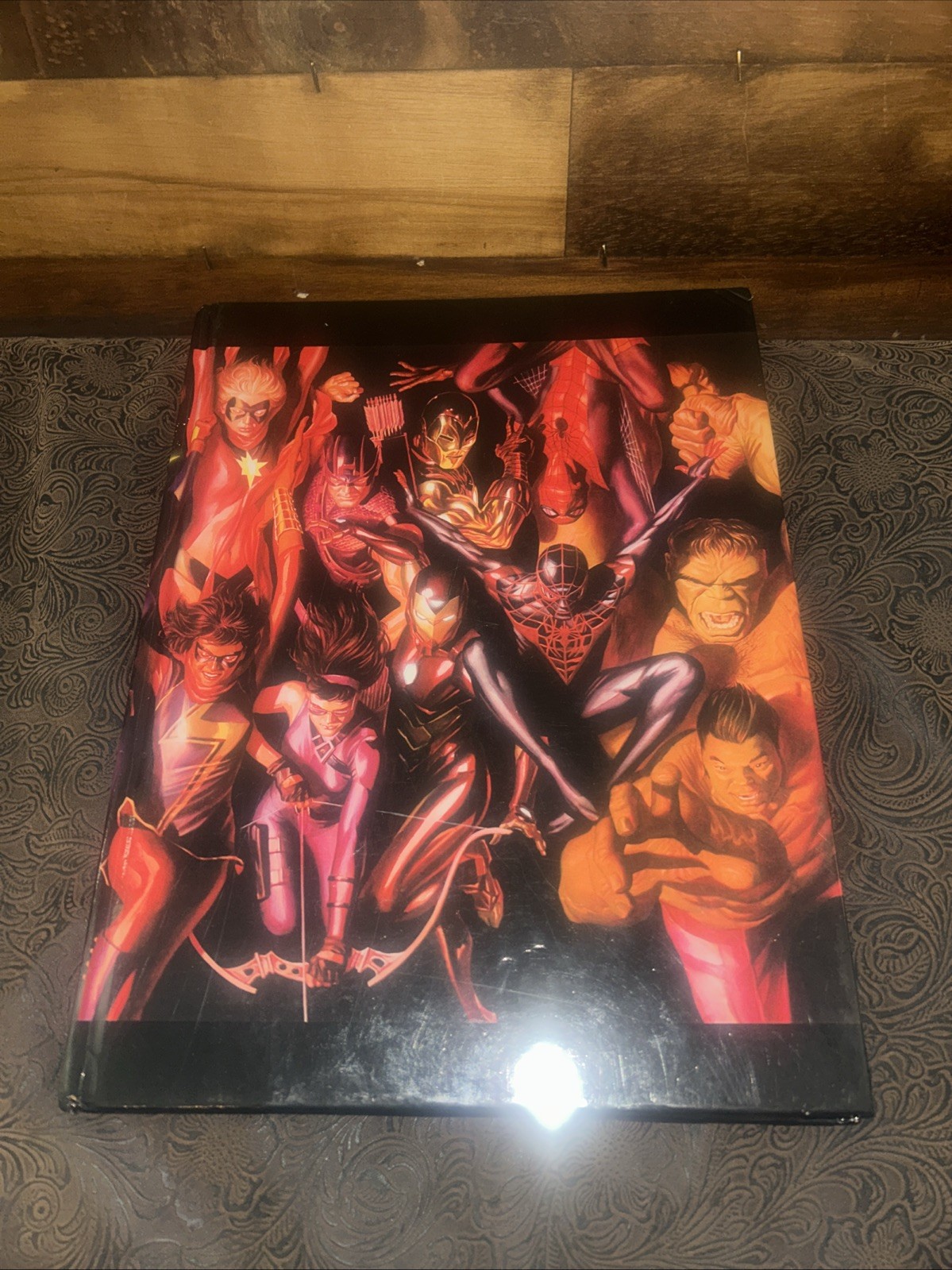 MARVELOCITY The Alex Ross Art Edition 1st Edition 2010 Hardcover Book Marvel MARVELOCITY The Alex Ross Art Edition 1st Edition 2010 Hardcover Book Marvel