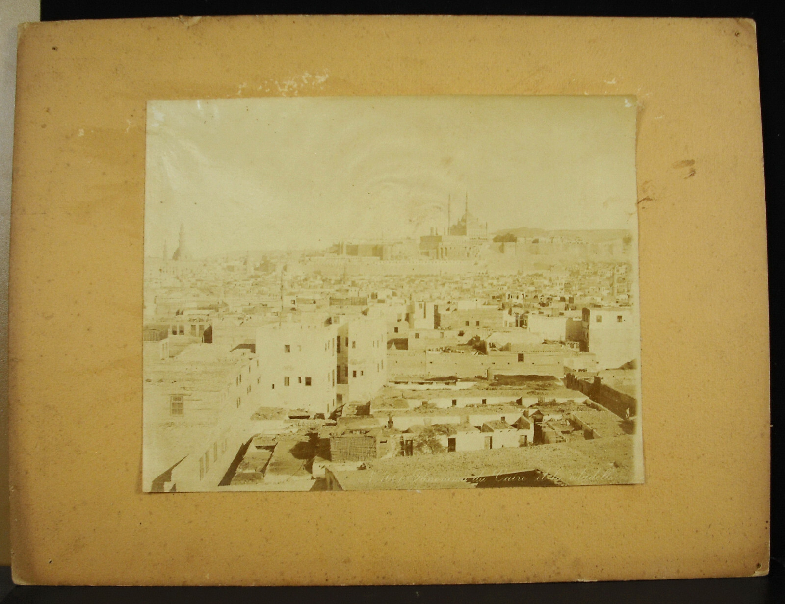 Photography 1860 Egypt Cairo Mehemet Ali Mosque Citadel Felix BONFILS?