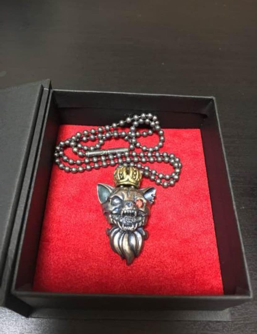 Limited Production Of 500 Coffin Bizarre Necklace Ganeko Men Rare Collaboration