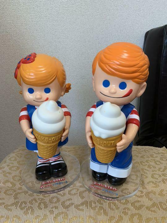 Nissei Nikkun and Seichan Savings Box Collection big size Figure  Novelty Nickon