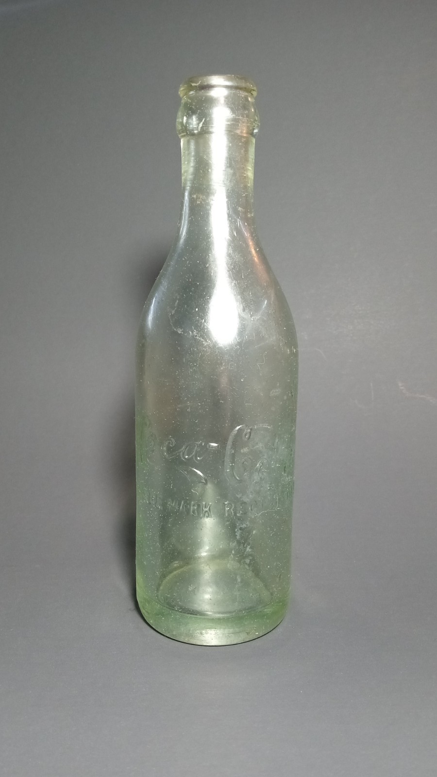 1st Coca-Cola Bottle 1899-1900 Chattanooga Bottling Co. DIXIE Straight Side 1st Coca-Cola Bottle 1899-1900 Chattanooga Bottling Co. DIXIE Straight Side