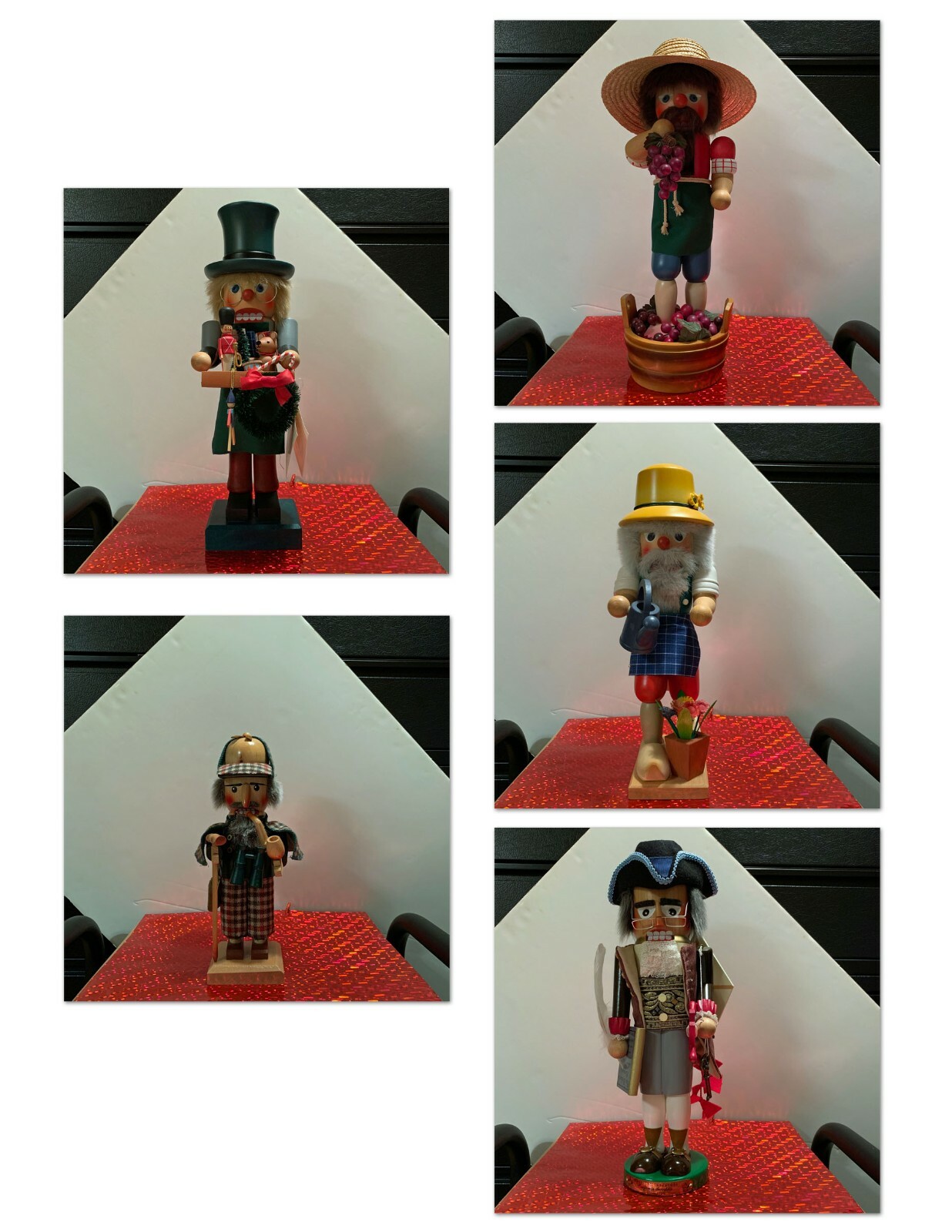 59-pc COLLECTION of CHRISTIAN ULBRICHT, STEINBACH & others GERMAN NUTCRACKERS
