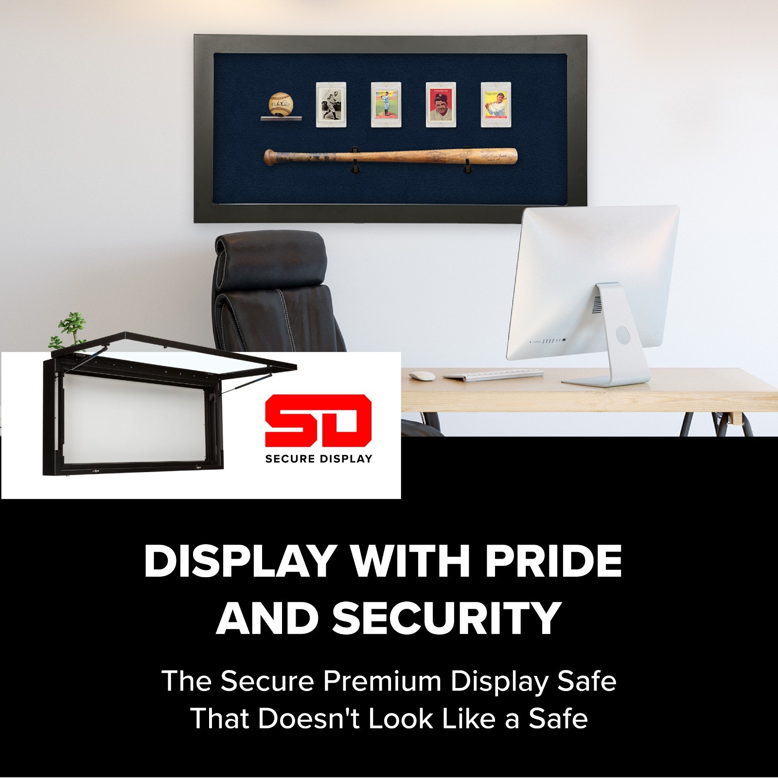 Luxury High Security Large Display Case for Collectables, Watches, Guitars, etc Luxury High Security Large Display Case for Collectables, Watches, Guitars, etc