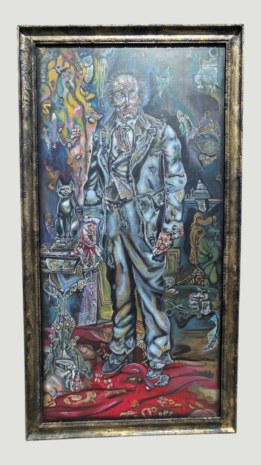 The Picture of Dorian Gray - Life Size Oil Painting on Canvas Horror Movie The Picture of Dorian Gray - Life Size Oil Painting on Canvas Horror Movie