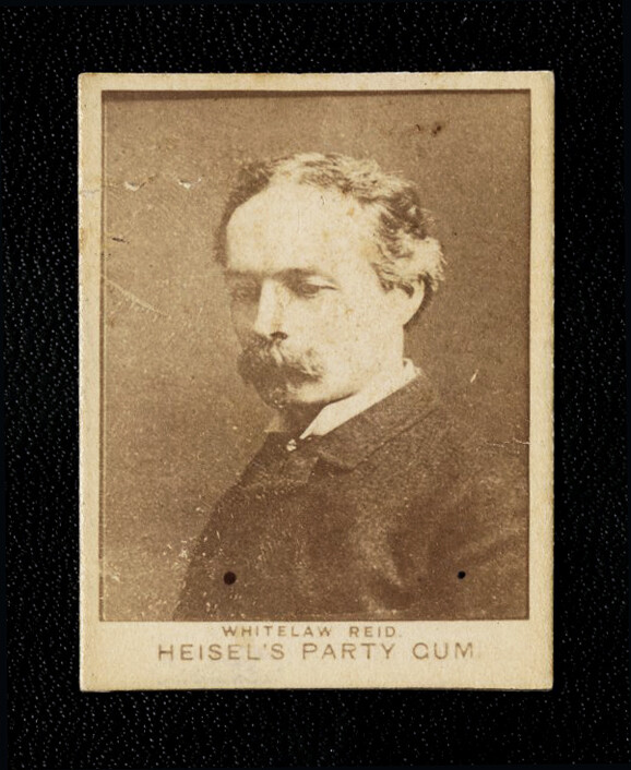 1888 E183 HEISEL'S PARTY GUM WHITELAW REID RARER SMALL SIZE VERY FIRST GUM CARDS 1888 E183 HEISEL'S PARTY GUM WHITELAW REID RARER SMALL SIZE VERY FIRST GUM CARDS