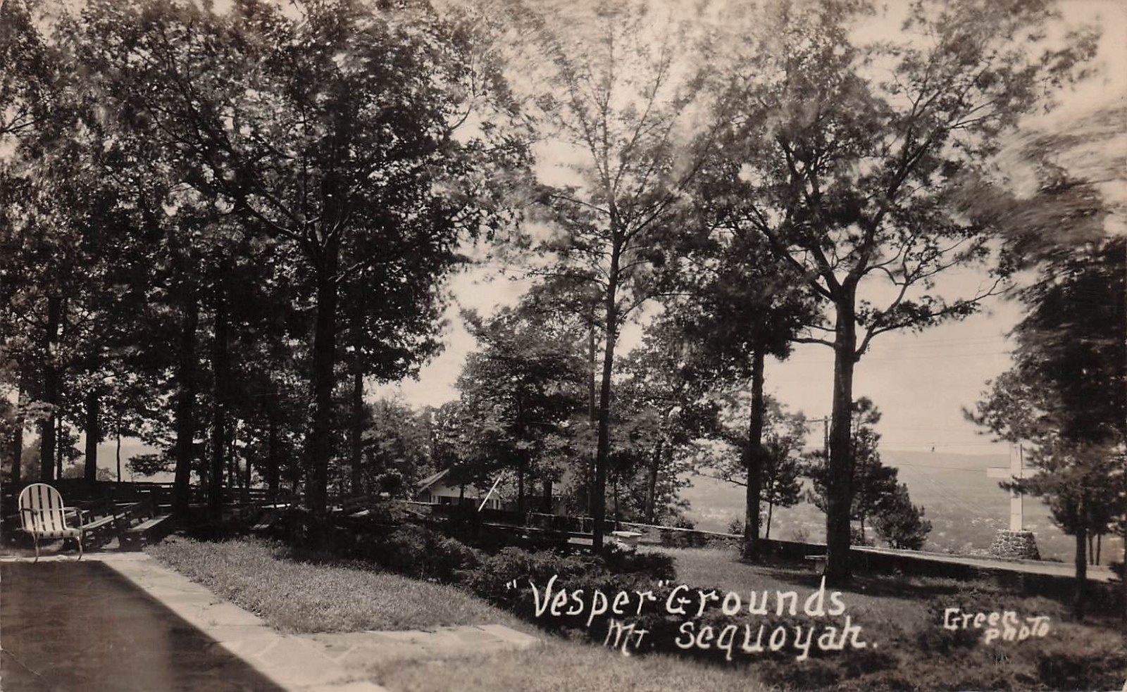 Fayetteville Arkansas Vesper Grounds Point Mount Mt Sequoyah Photo Postcard H60 Fayetteville Arkansas Vesper Grounds Point Mount Mt Sequoyah Photo Postcard H60