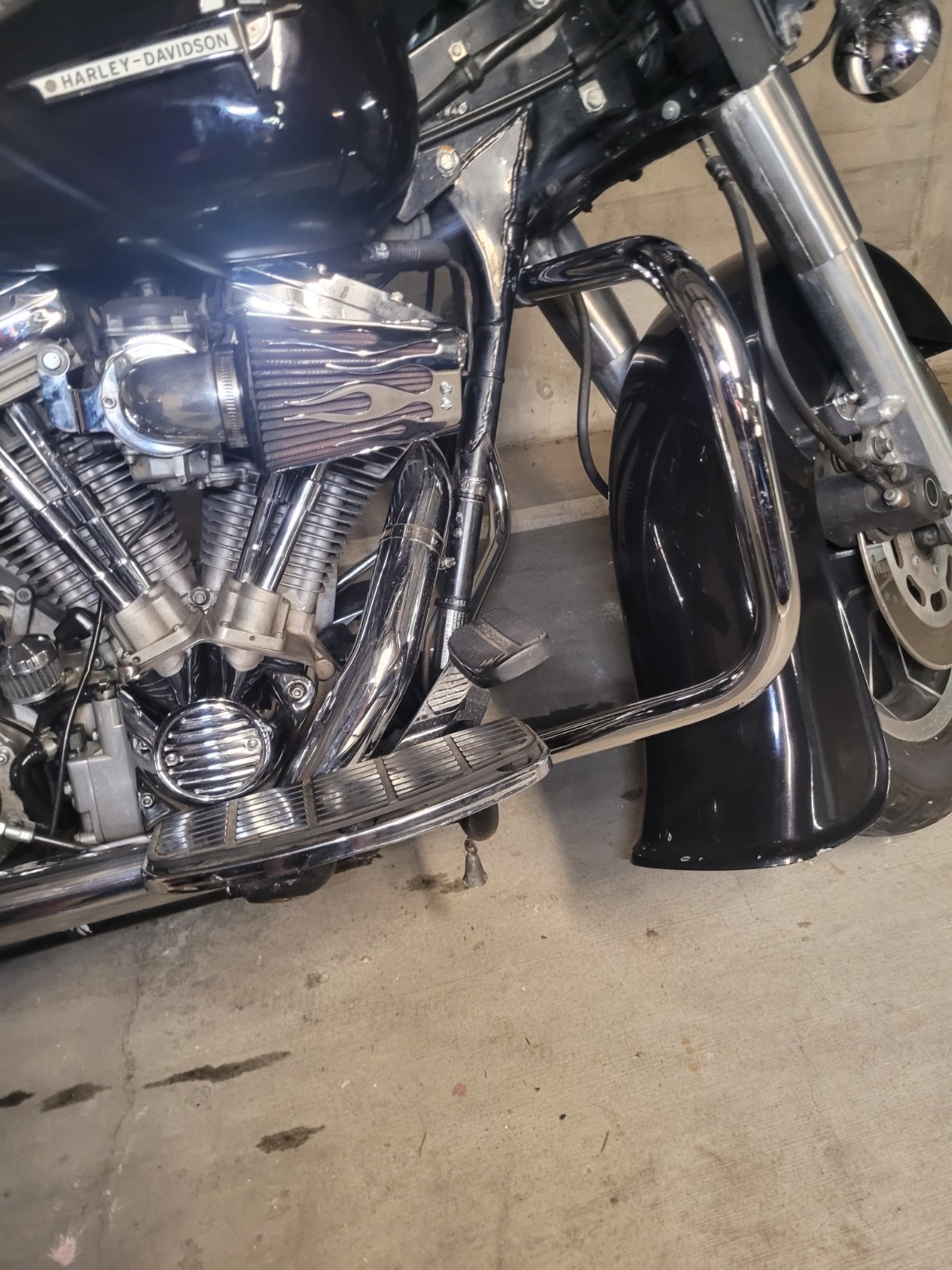 Harley-Davidson 1976 FLH Rare Liberty Edition Franklin Mint Model BW11P67  