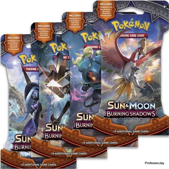 Pokémon Card COMPLETE BOOSTER PACK ARTWORK SET OF (4) BRAND NEW SEALED 100% REAL