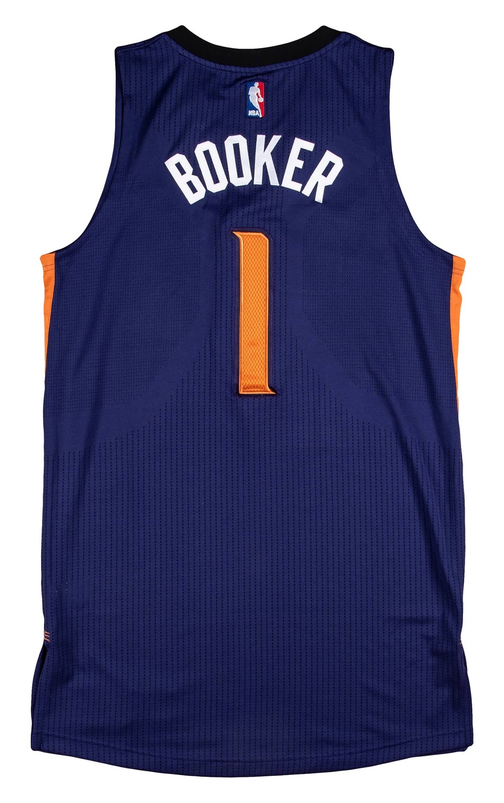2016 – Devin Booker Rookie Season Game-Used Phoenix Suns Road Jersey 2016 – Devin Booker Rookie Season Game-Used Phoenix Suns Road Jersey