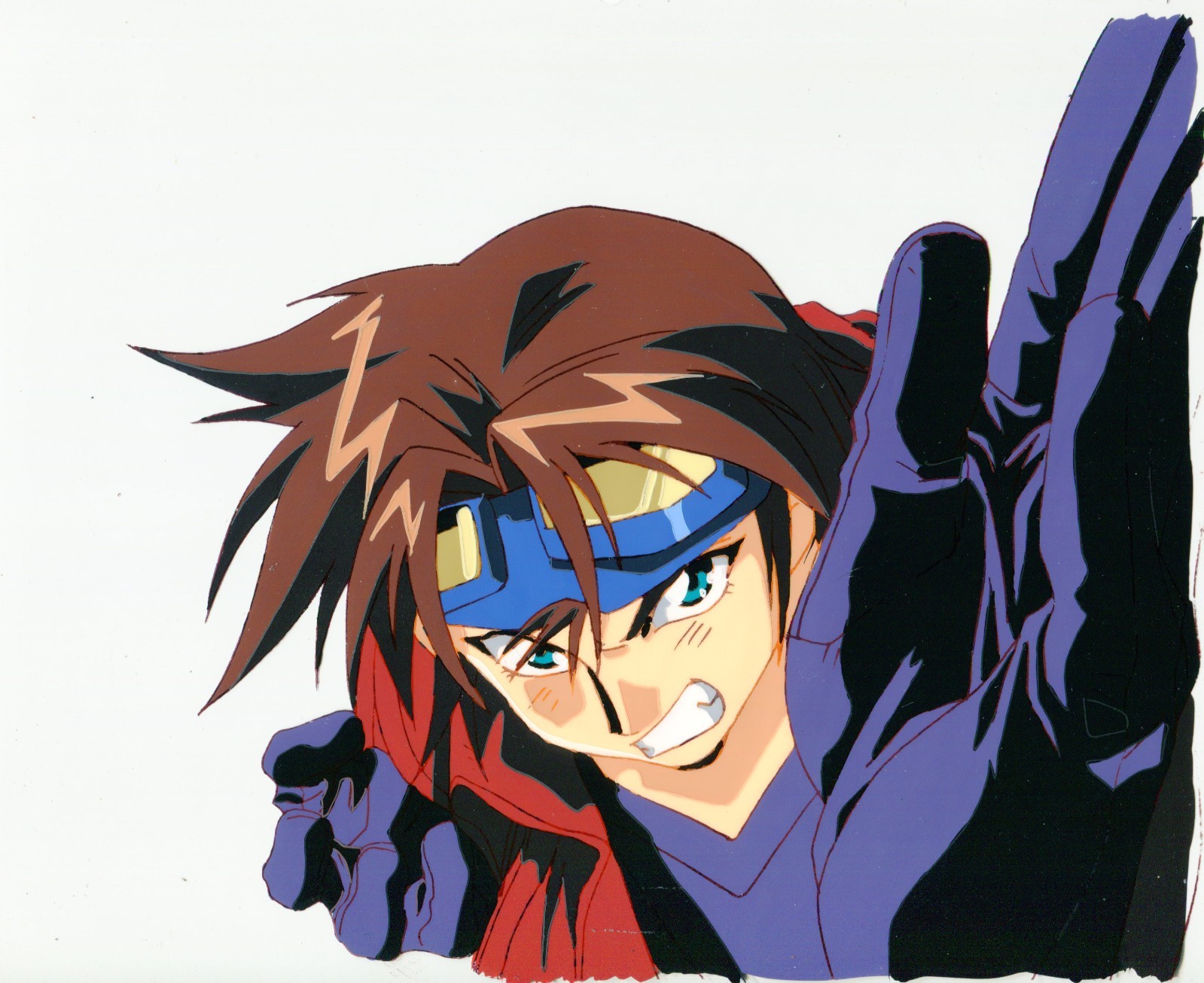 Knight Hunters: Weiß Weiss Kreuz Anime Production Cel Opening Credits OP Knight Hunters: Weiß Weiss Kreuz Anime Production Cel Opening Credits OP