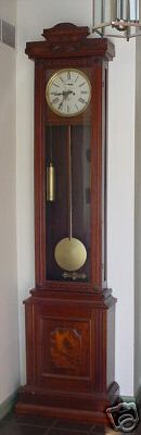 WATERBURY REGULATOR very rare TALL CASE CLOCK VICTORIAN