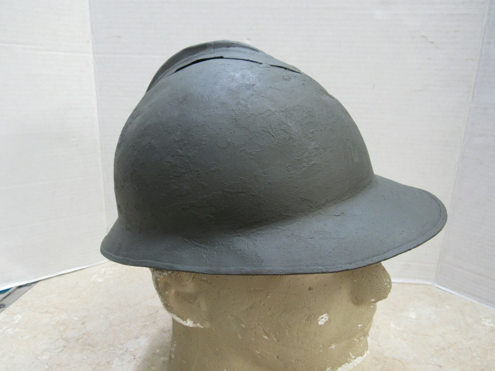 WW1 Italian M1916 Helmet Shell Adrian Lippmann Model Italy Small Size W/ Liner