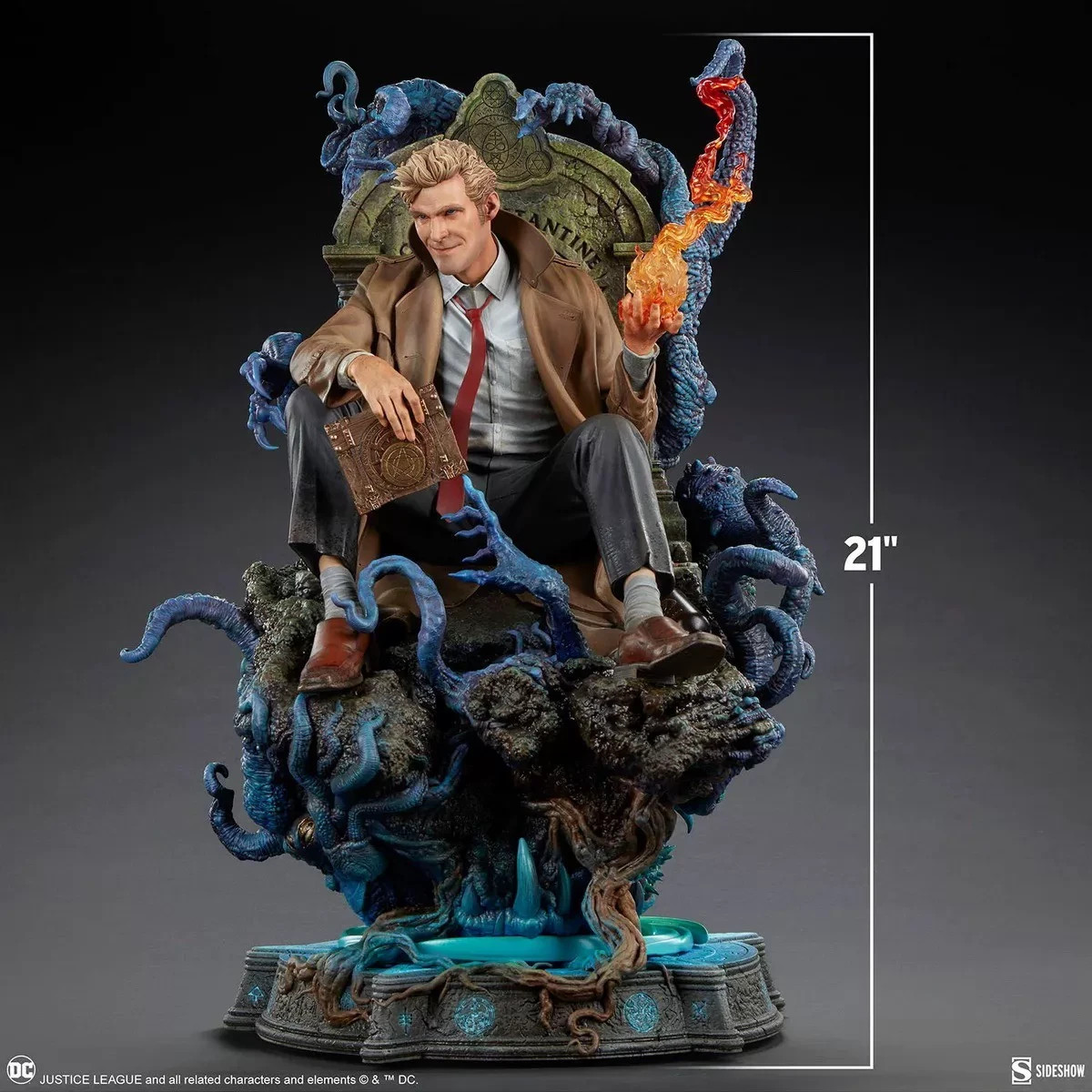 Sideshow 300870 Hellblazer John Constantine Collectible Figurine Statue Model 