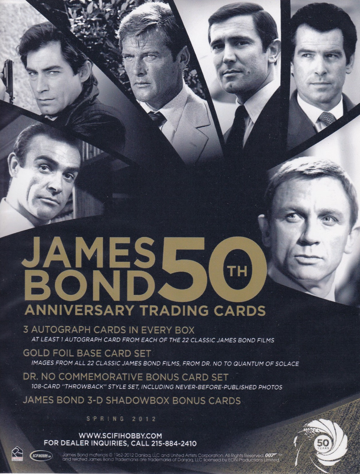 JAMES BOND 50TH ANNIVERSARY S1 ULTRA MASTER SET AUTOGRAPHS CASE INCENTIVES+++ JAMES BOND 50TH ANNIVERSARY S1 ULTRA MASTER SET AUTOGRAPHS CASE INCENTIVES+++