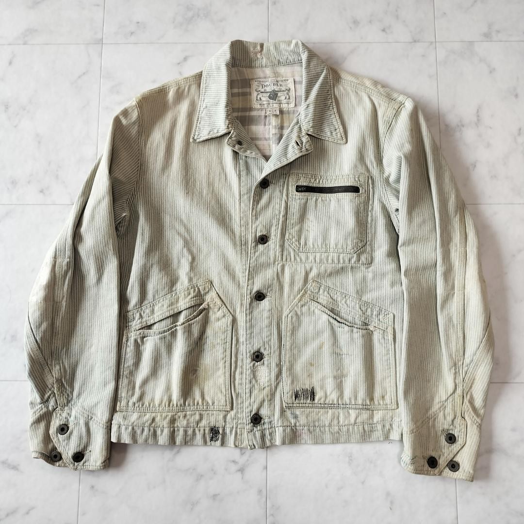 RRL Vhtf American Hard Wash Work Jacket M Lee 91-B Men Rare Ralph Lauren Model L RRL Vhtf American Hard Wash Work Jacket M Lee 91-B Men Rare Ralph Lauren Model L