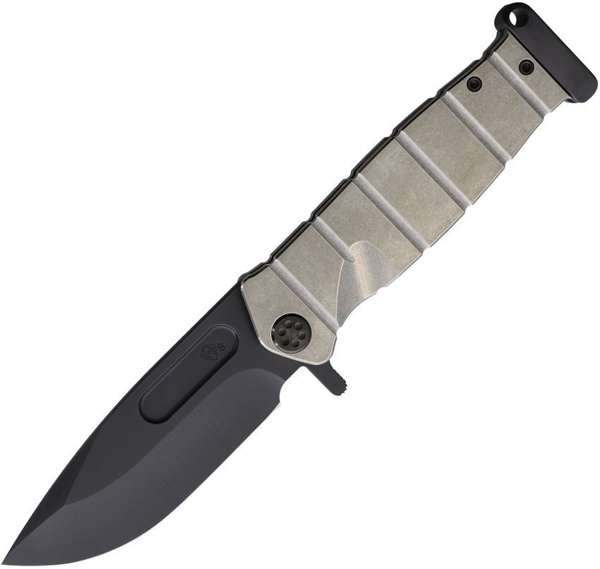 MEDFORD USMC FF Framelock Gray - MD204SPQ01TM