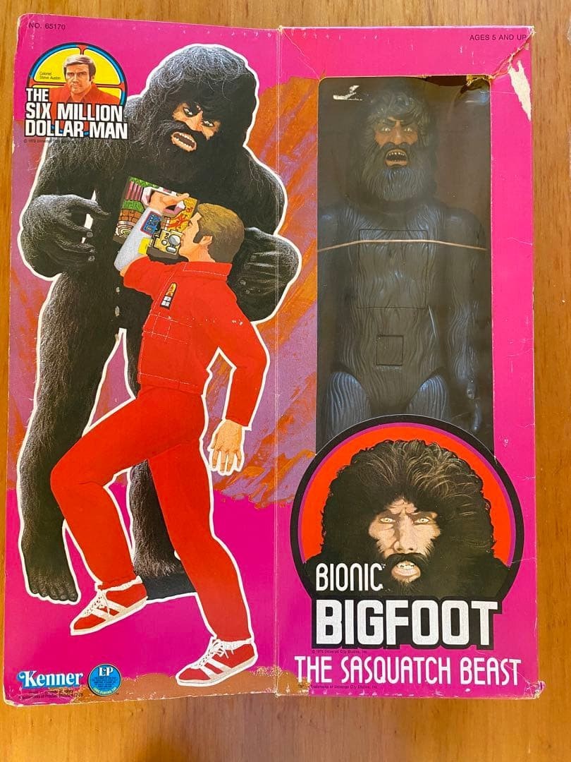 Bionic Bigfoot The Six Million Dollar Man Vintage Figure Doll H39cm Used Bionic Bigfoot The Six Million Dollar Man Vintage Figure Doll H39cm Used