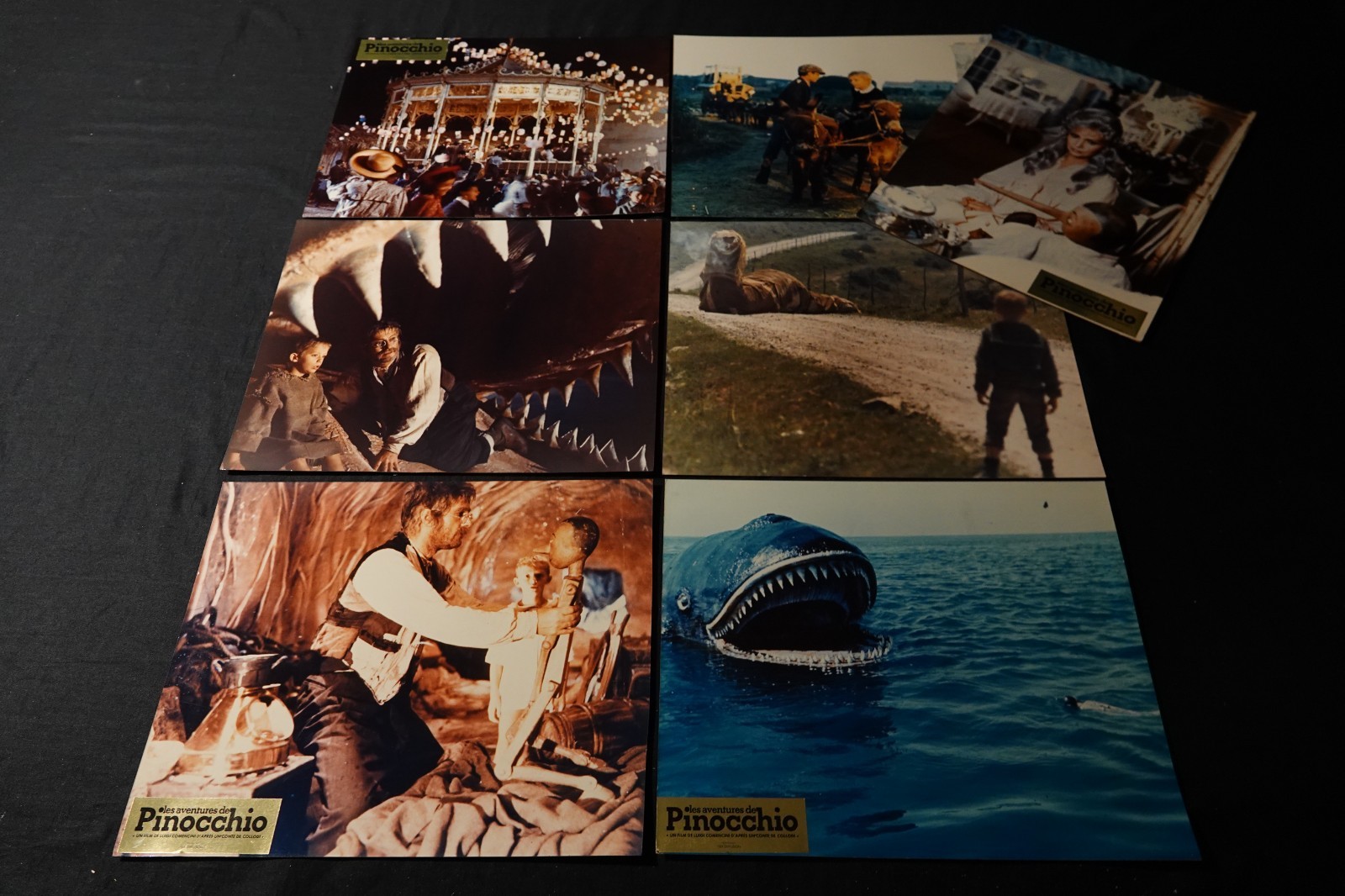 THE ADVENTURES OF PINOCCHIO luigi commencini photos luxury cinema lobby cards 1971