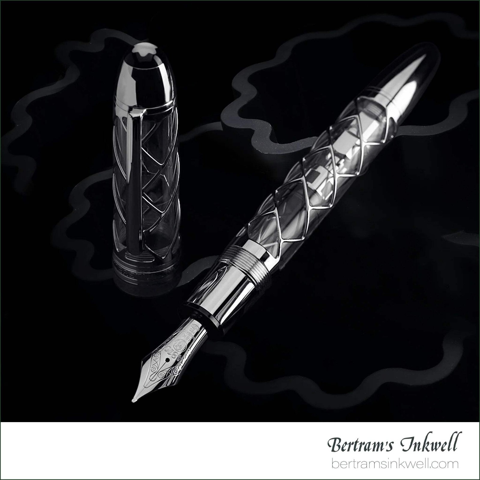 Montblanc Meisterstück Platinum Plated Skeleton 149 Fountain Pen 33349, 2001 Montblanc Meisterstück Platinum Plated Skeleton 149 Fountain Pen 33349, 2001