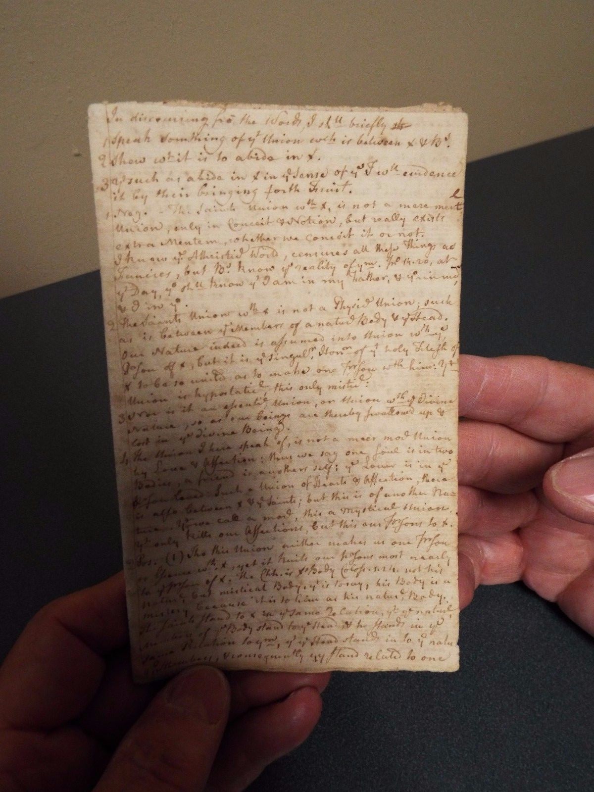 C. 1777 - 20 page Autograph Mss Sermon by Rev. Samuel Mather - Son of Richard M. C. 1777 - 20 page Autograph Mss Sermon by Rev. Samuel Mather - Son of Richard M.