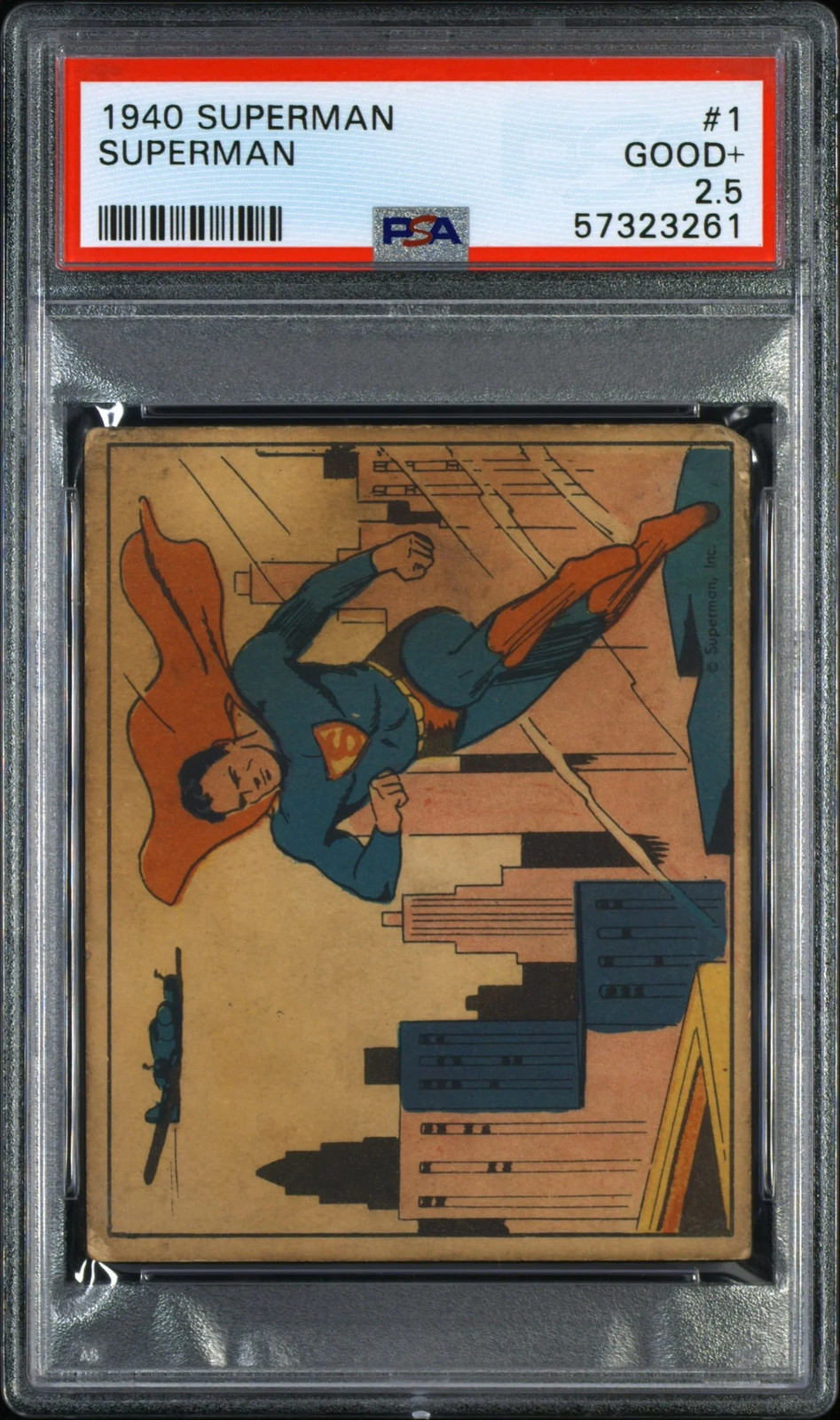 1940 Superman Superman #1 PSA 2.5