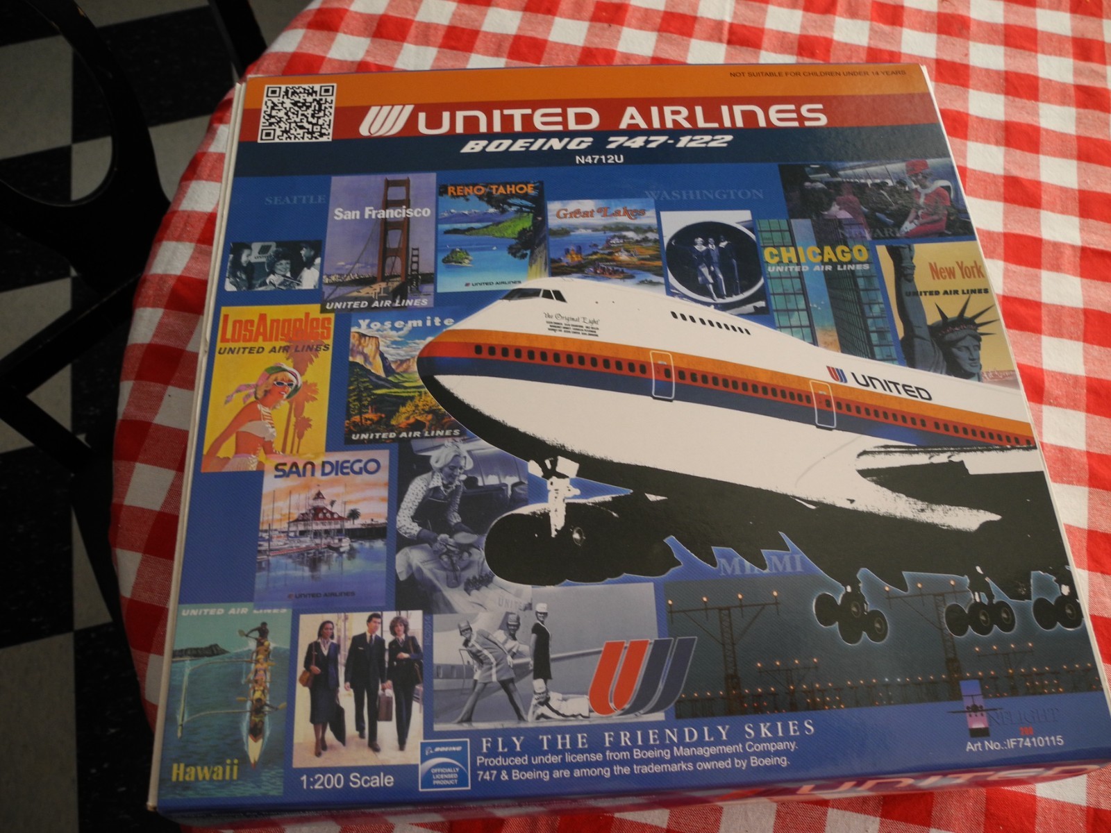 Extremely RARE Inflight 200 Boing 747 UNITED, Very Rare, Original Version Extremely RARE Inflight 200 Boing 747 UNITED, Very Rare, Original Version