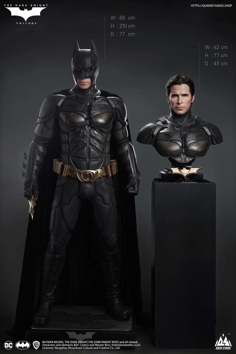 Queen Studios DC BatMan Limited 1:1 Scale Full Body Statue Official Licensed Queen Studios DC BatMan Limited 1:1 Scale Full Body Statue Official Licensed