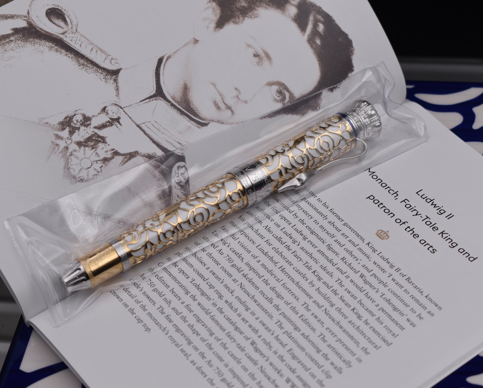 MONTBLANC 2018 Ludwig II Patron of Art (POA) Limited Edition 888 Fountain Pen
