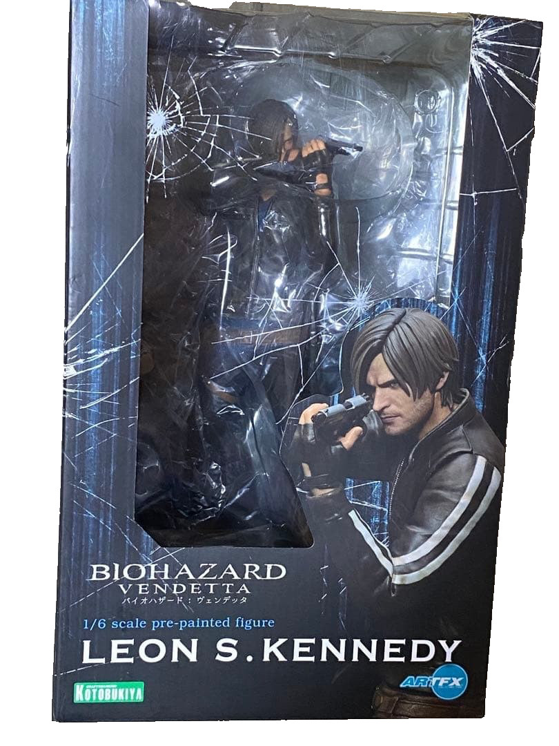 Kotobukiya ARTFX Resident Evil Vendetta Leon S. Kennedy 1/6 PVC Statue New