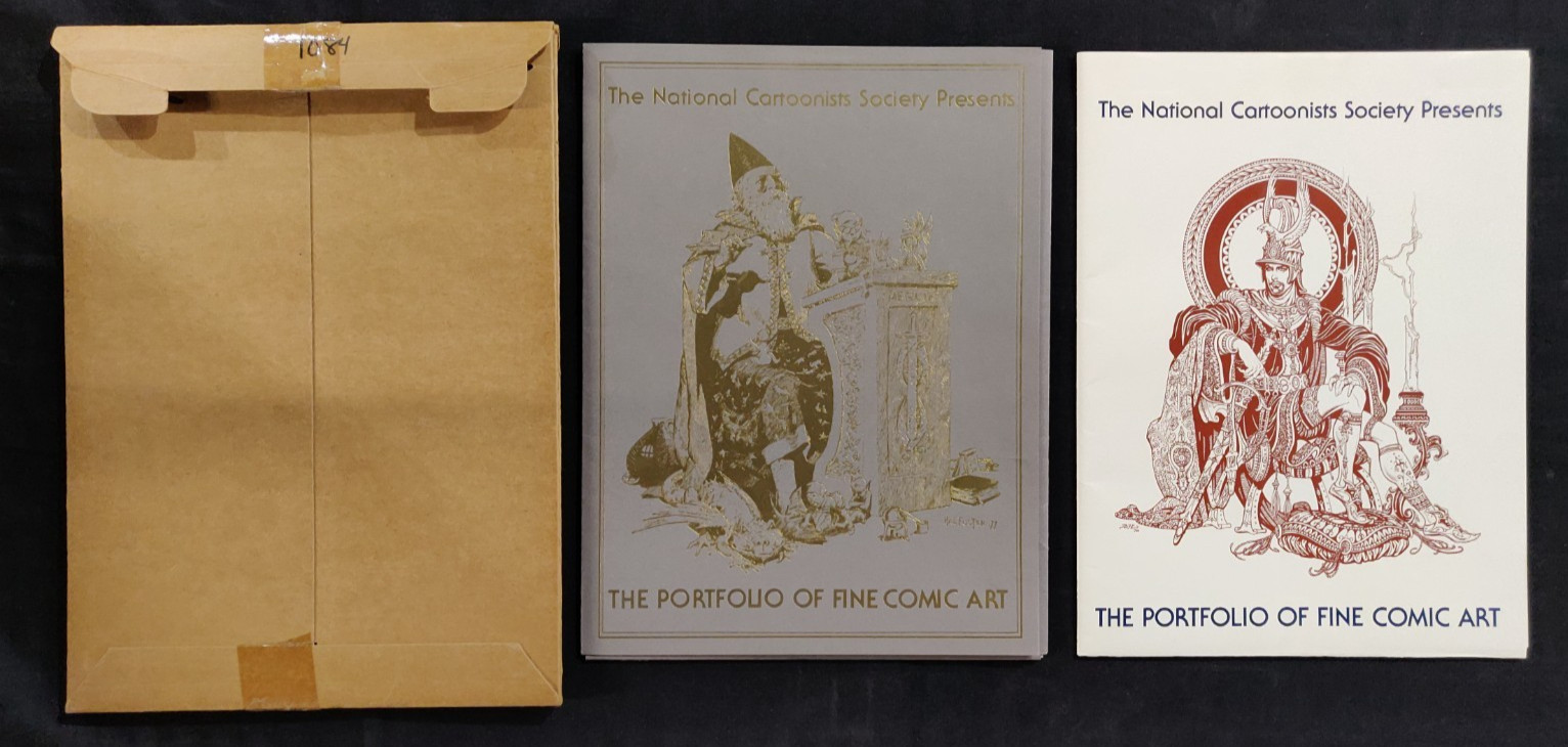 National Cartoonist Society Portfolio of Fine Comic Art - Vol 1 + 2 #1084/1500 National Cartoonist Society Portfolio of Fine Comic Art - Vol 1 + 2 #1084/1500