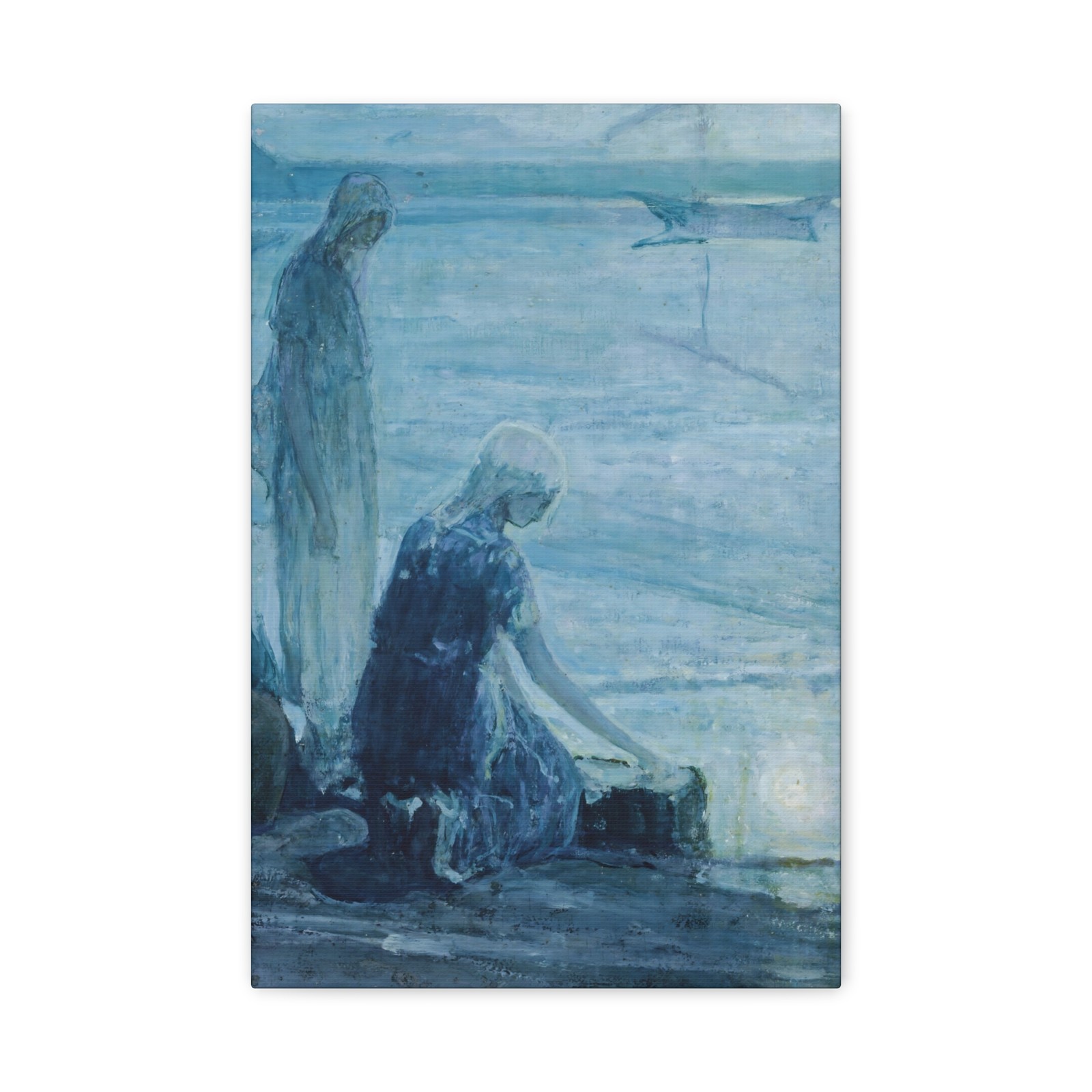 Henry Ossawa Tanner - Moses in the Bullrushes - 1921 - Canvas Wall Art Henry Ossawa Tanner - Moses in the Bullrushes - 1921 - Canvas Wall Art