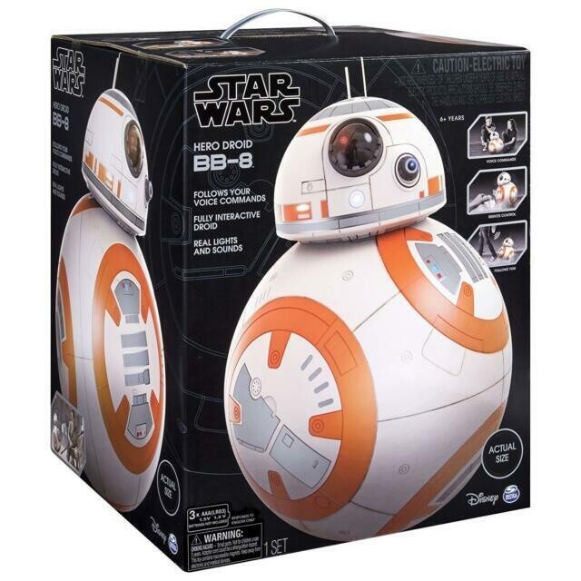 Collector's FIND,BB-8 Star Wars Droid Fully Interactive-Life Size Remote Control