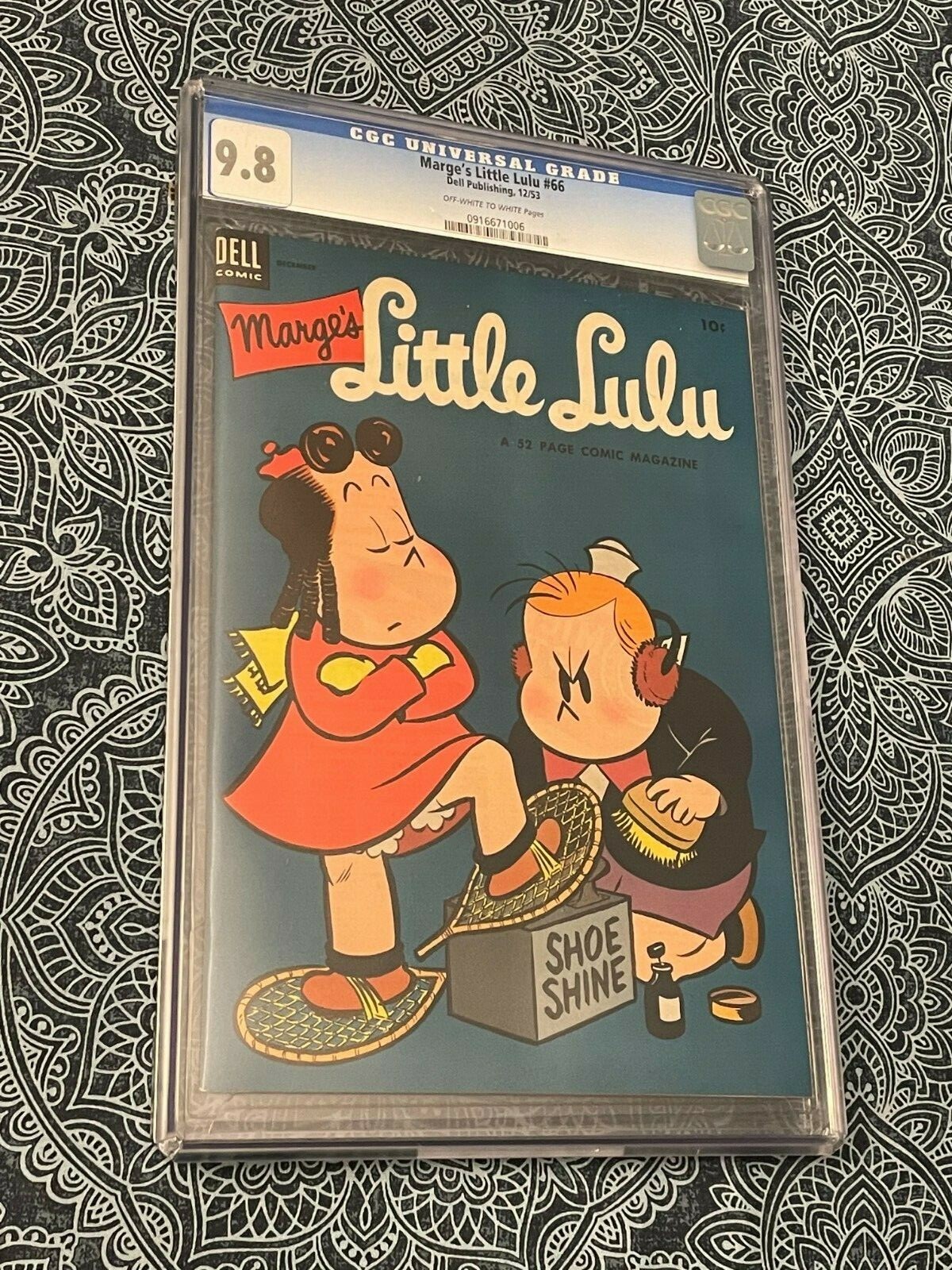 Marge's Little Lulu #66 CGC 9.8 / 1953 / 0916671006 - RARE in Grade