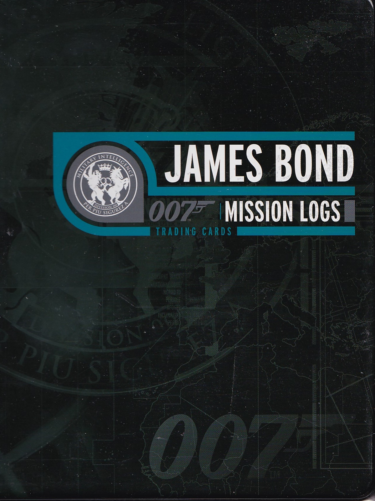 JAMES BOND MISSION LOGS ULTRA MASTER SET AUTOGRAPHS RELICS CASE INCENTIVES+++ JAMES BOND MISSION LOGS ULTRA MASTER SET AUTOGRAPHS RELICS CASE INCENTIVES+++