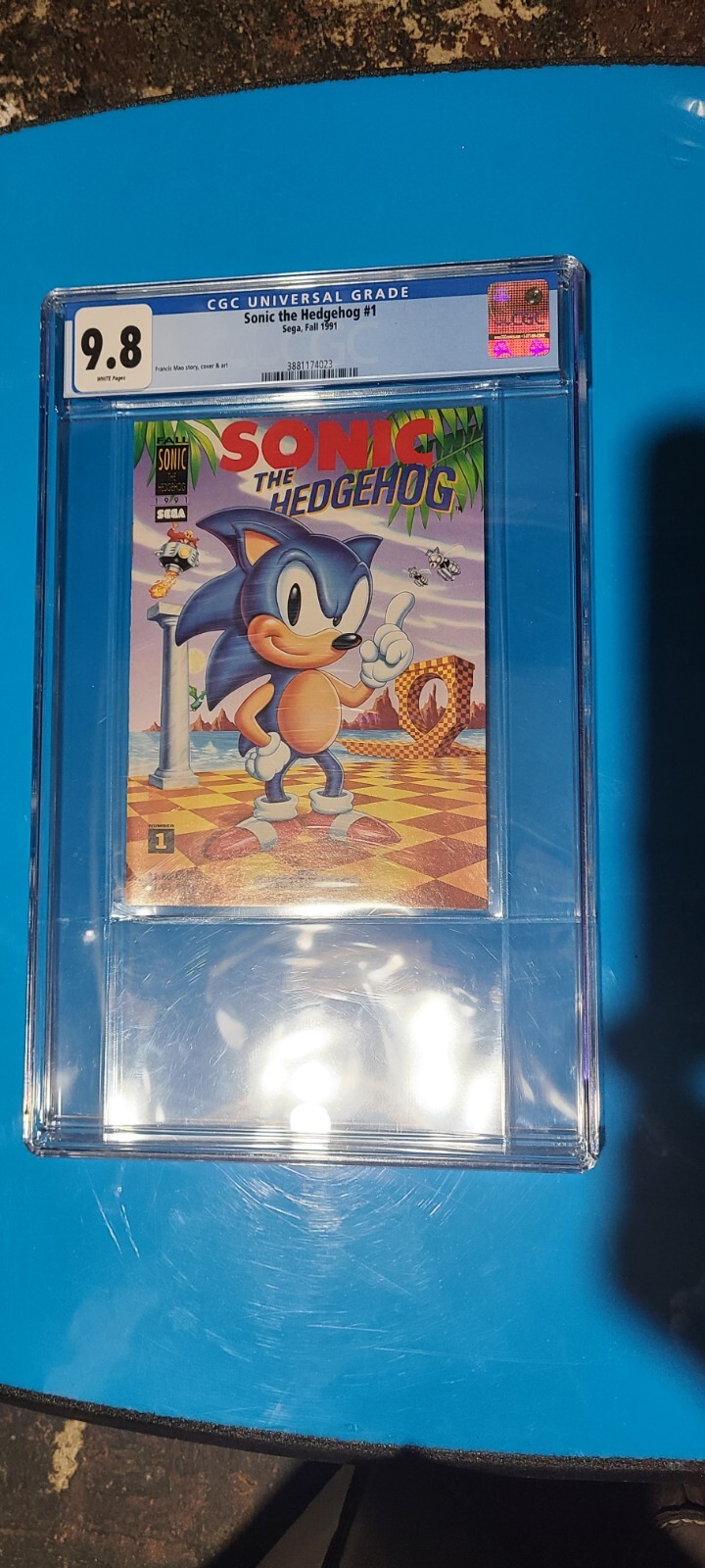 Sonic the Hedgehog, #1, Fall 1991 SEGA Genesis Mini Promo Comic Book Sonic the Hedgehog, #1, Fall 1991 SEGA Genesis Mini Promo Comic Book