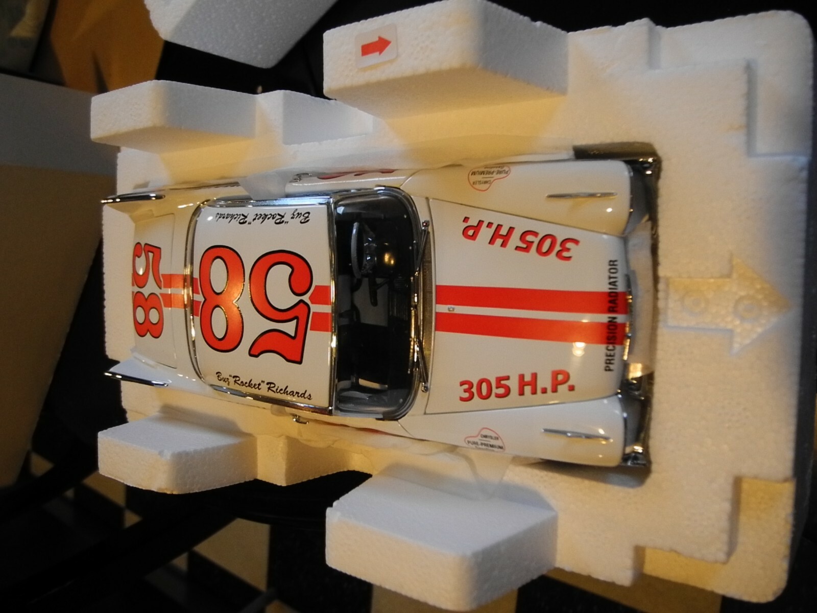 Extremely HARD to FIND Danbury Mint Plymouth FURY, Retired, 1:24, NIB Very RARE