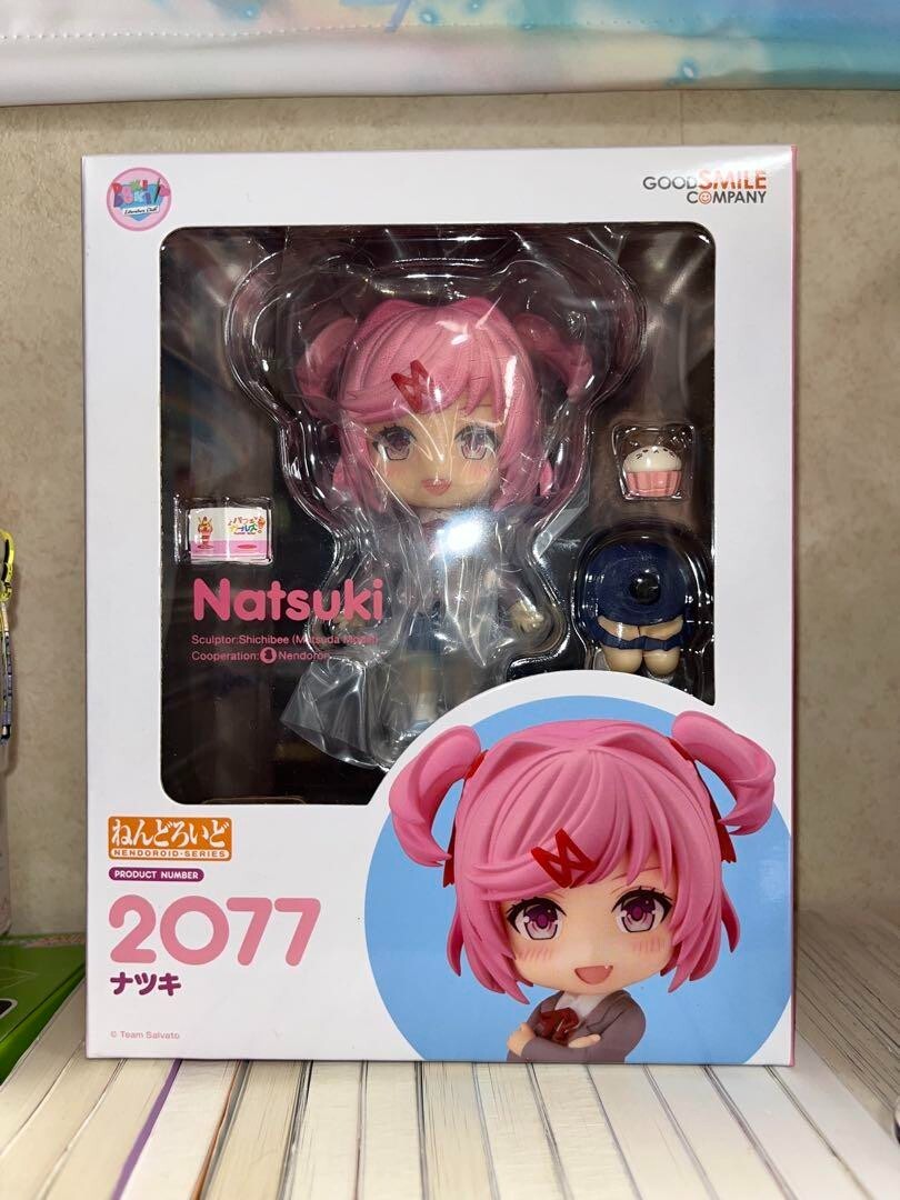 GSC Nendoroid Doki Doki Literature Club Natsuki Anime Japan GSC Nendoroid Doki Doki Literature Club Natsuki Anime Japan