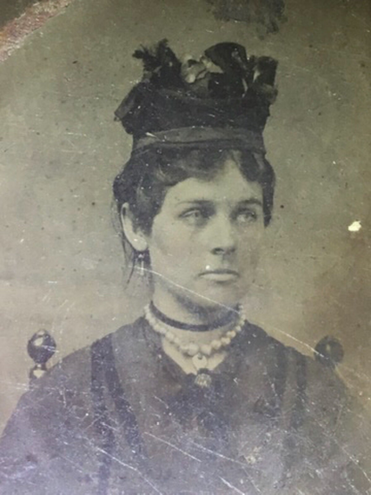 Rare Antique Tintype Of Catherine Devine McCarty Antrim Mother Of Billy The Kid Rare Antique Tintype Of Catherine Devine McCarty Antrim Mother Of Billy The Kid
