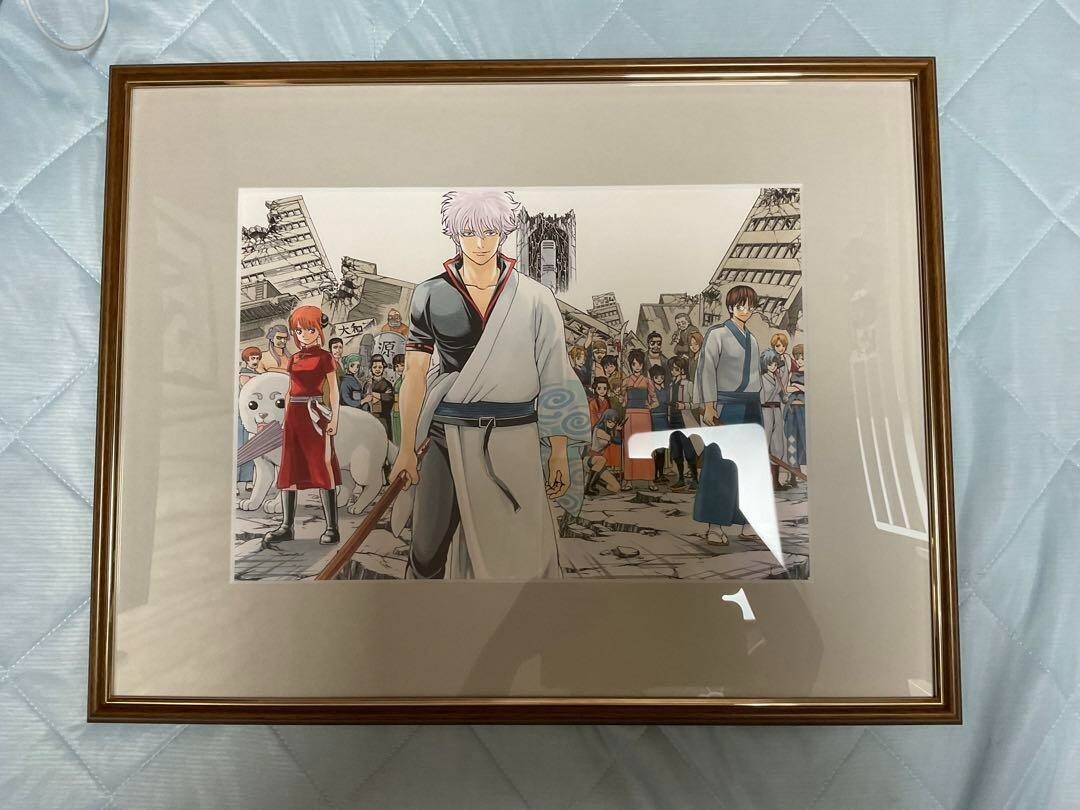 GIN TAMA Official Limited Manga Art Framed Paintings Reproduction HideakiSorachi GIN TAMA Official Limited Manga Art Framed Paintings Reproduction HideakiSorachi