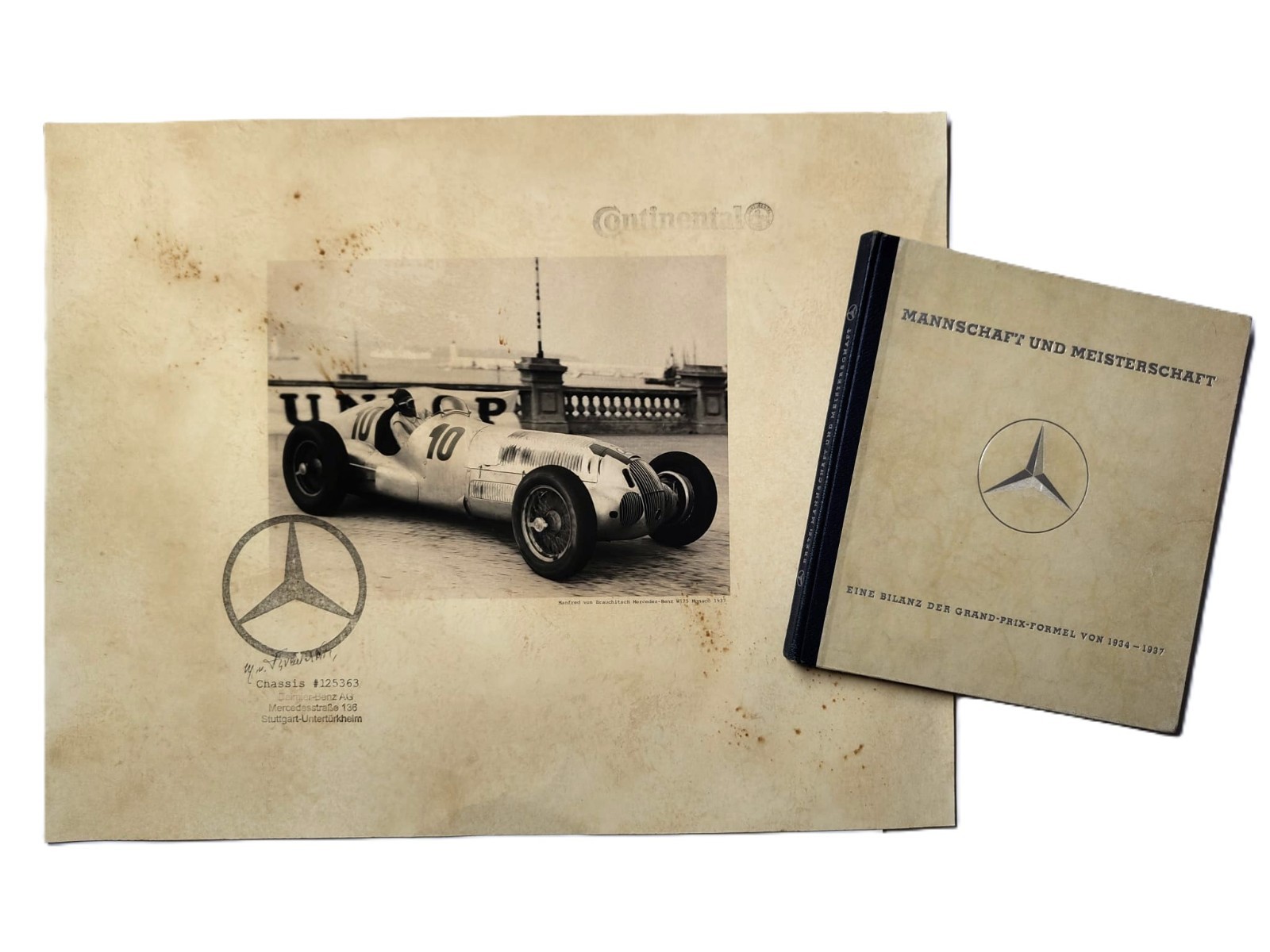 1938 Mercedes Grand Prix 1934-1937 Silver Arrows F1 Daimler-Benz Book & Poster 1938 Mercedes Grand Prix 1934-1937 Silver Arrows F1 Daimler-Benz Book & Poster