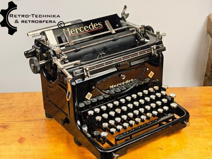 DESKTOP TYPEWRITER MERCEDES 6 - NO RISK WITH SHIPPING /AUCTIONS FROM RETROSFERA DESKTOP TYPEWRITER MERCEDES 6 - NO RISK WITH SHIPPING /AUCTIONS FROM RETROSFERA
