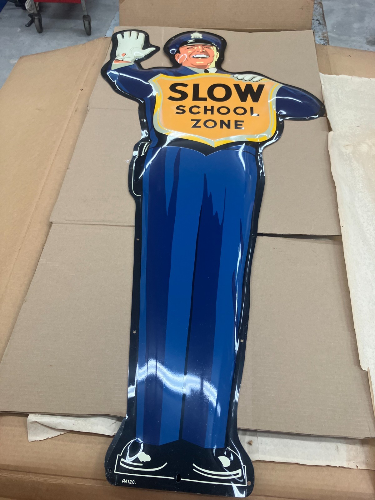 Tac Certified  Coke 50'S Crosswalk Policeman NOS IN THE BOX