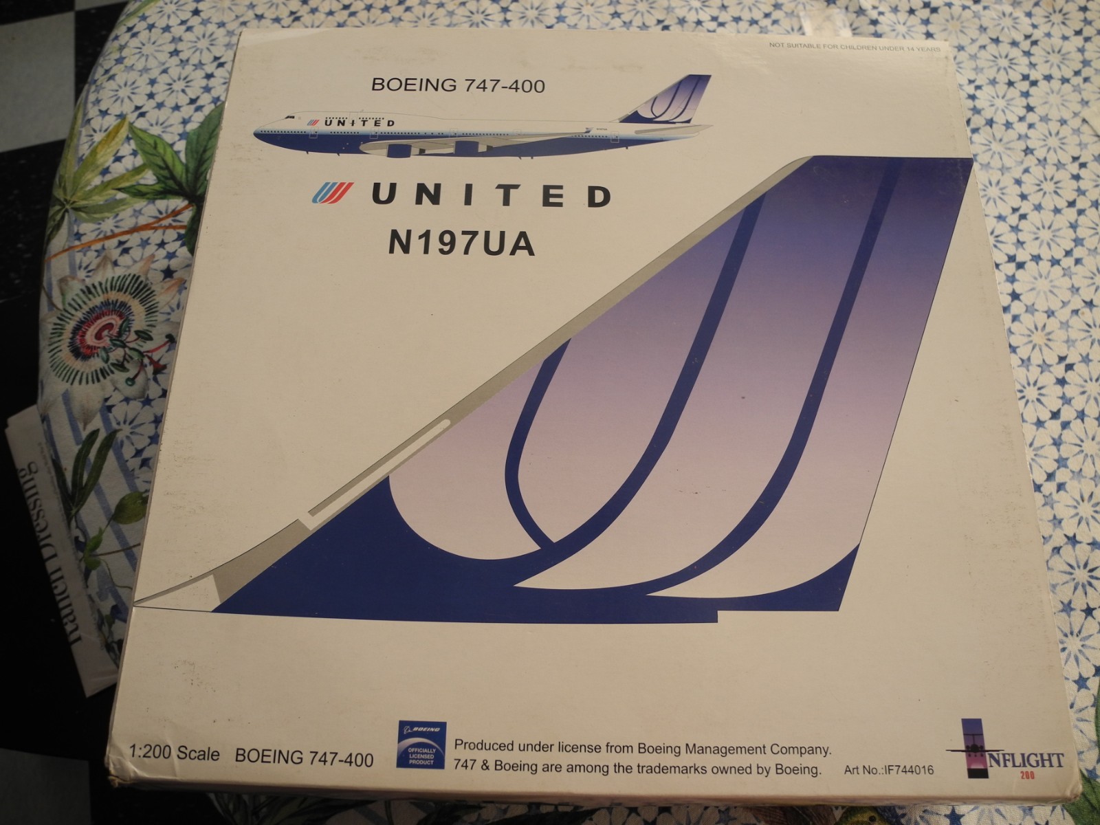 Collectors' DREAM Inflight 200 Boeing 747 UNITED Airlines, Perfect
