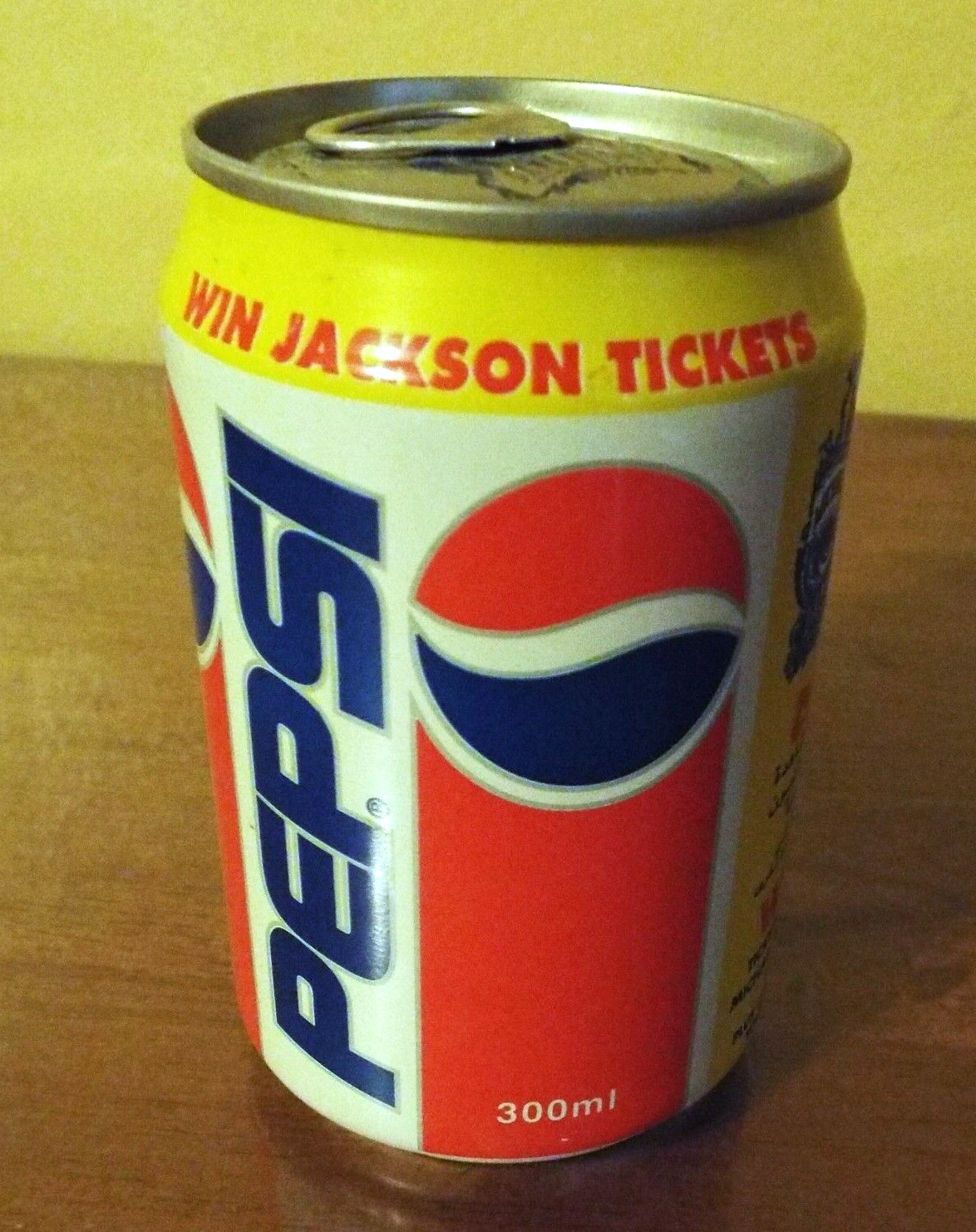 1993 Michael Jackson Dangerous Tour Unopened Pepsi Can- United Arab Emirates 1993 Michael Jackson Dangerous Tour Unopened Pepsi Can- United Arab Emirates