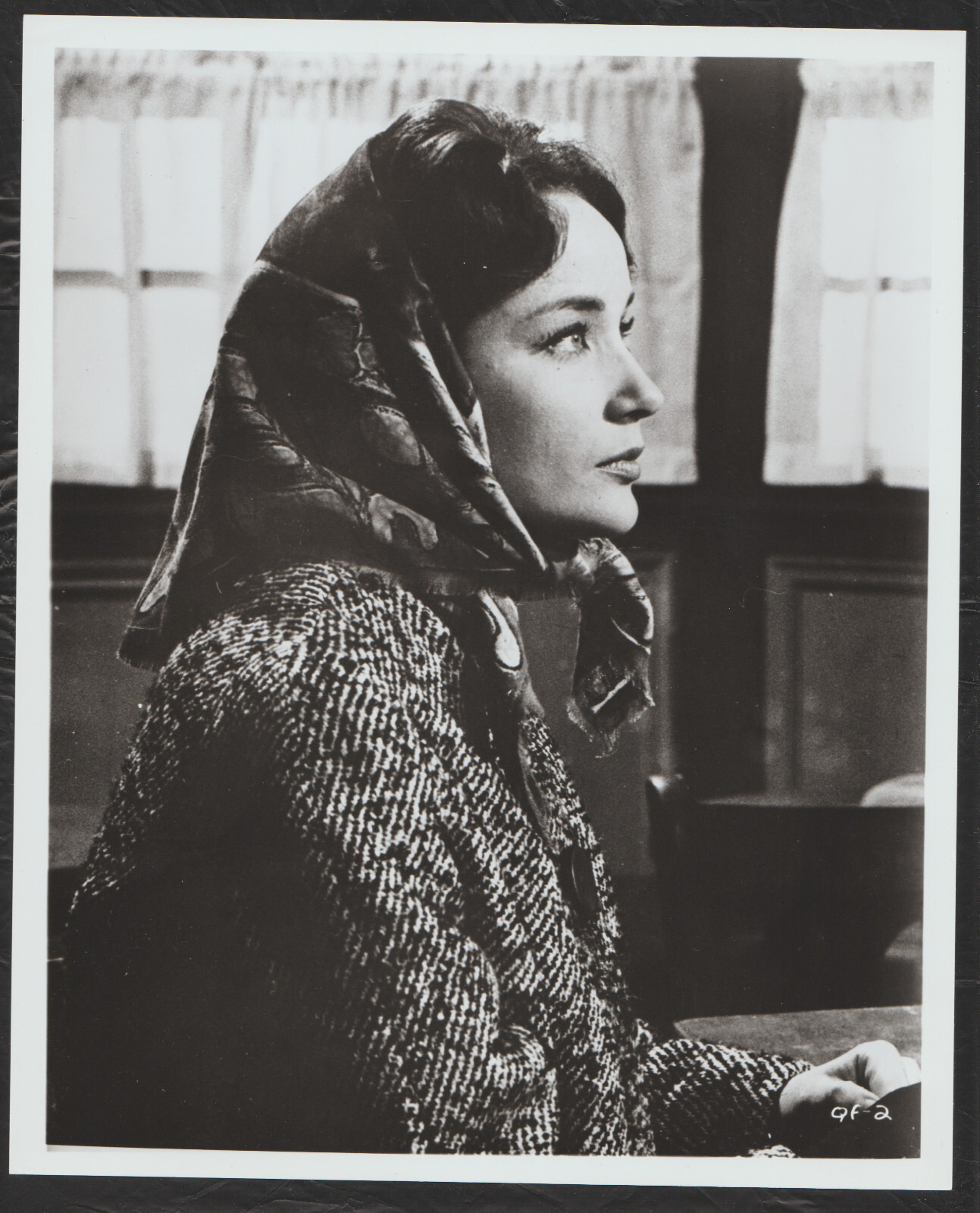SYLVIA SYMS in The Quare Fellow '62 HEADSCARF