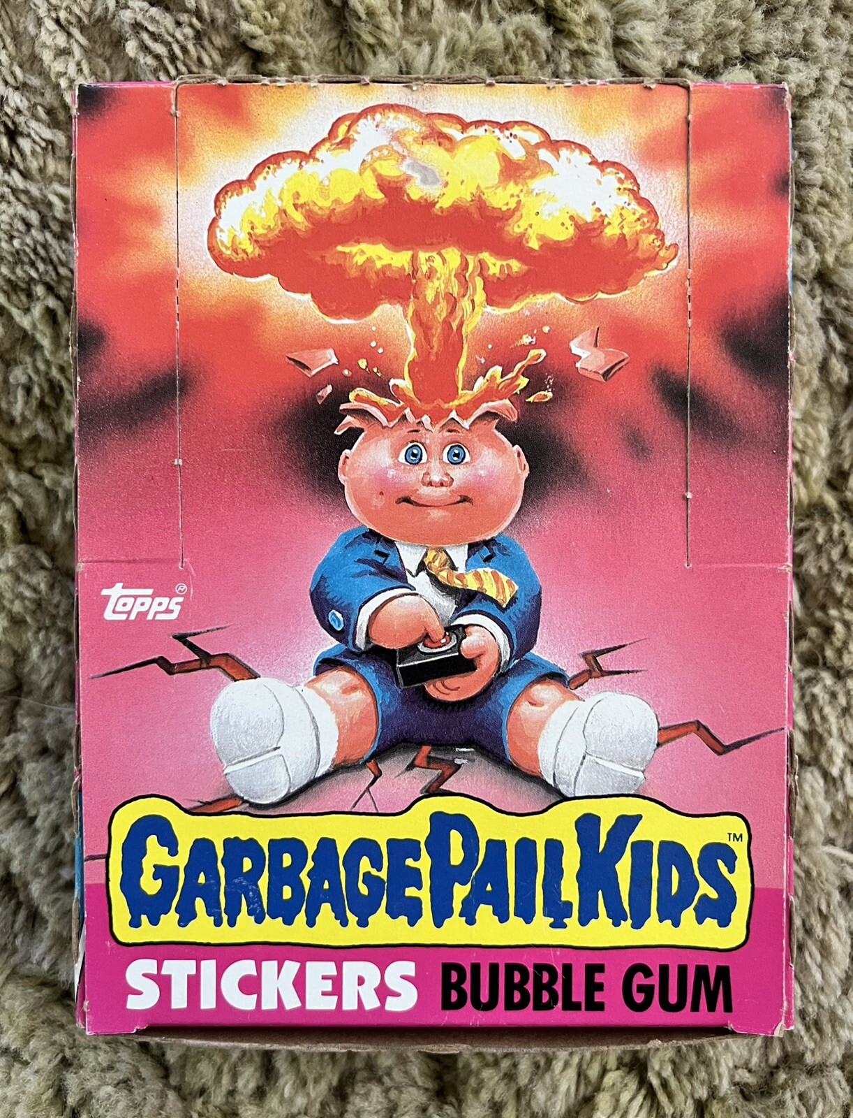 Garbage Pail Kids 1985 1st Series 48 Sealed Packs Wax Box Adam Bomb Nasty Nick