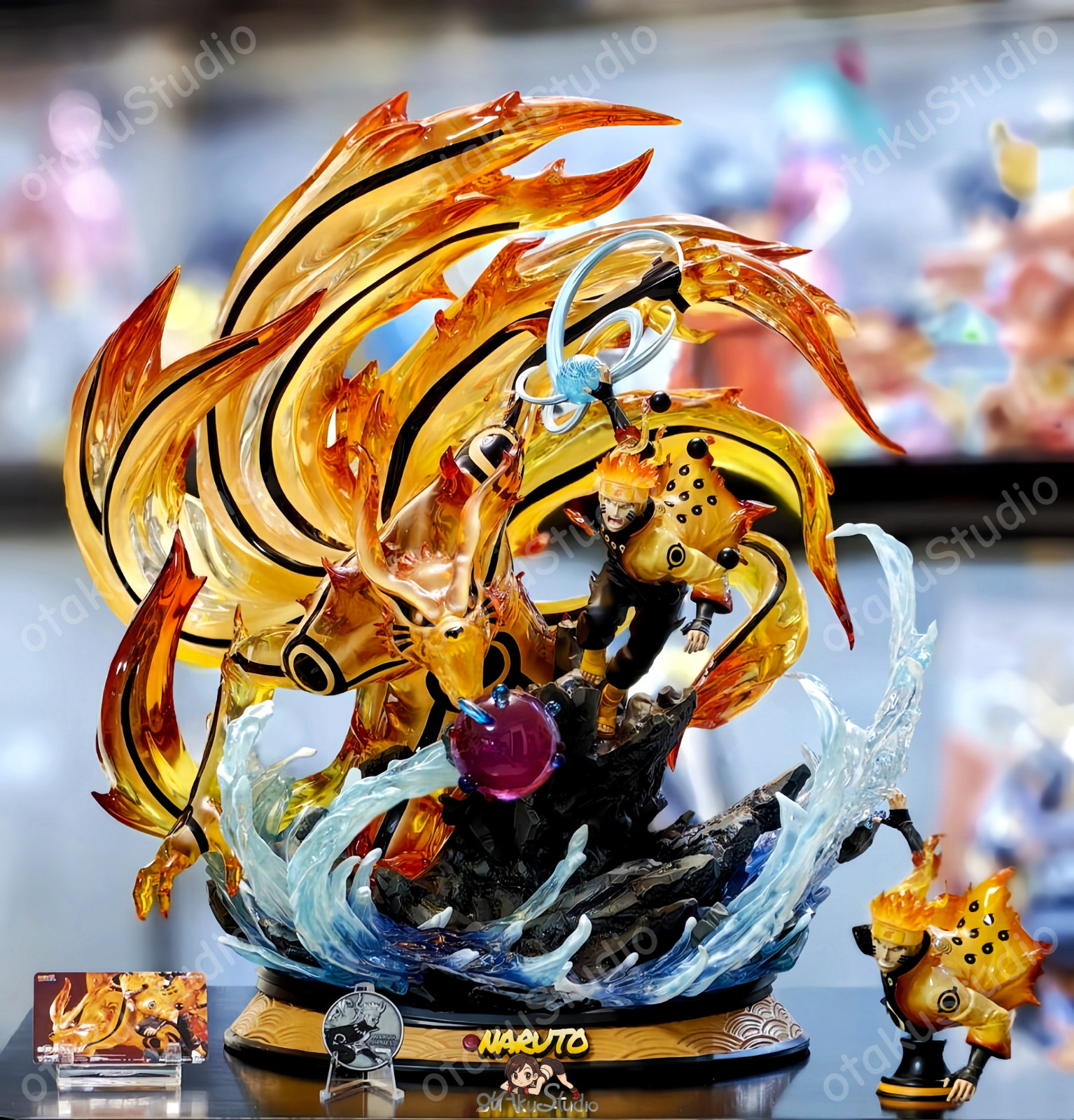 X1ART Studio - Naruto Six Paths Sage Mode & Kurama Resin Figure Statue In Stock X1ART Studio - Naruto Six Paths Sage Mode & Kurama Resin Figure Statue In Stock