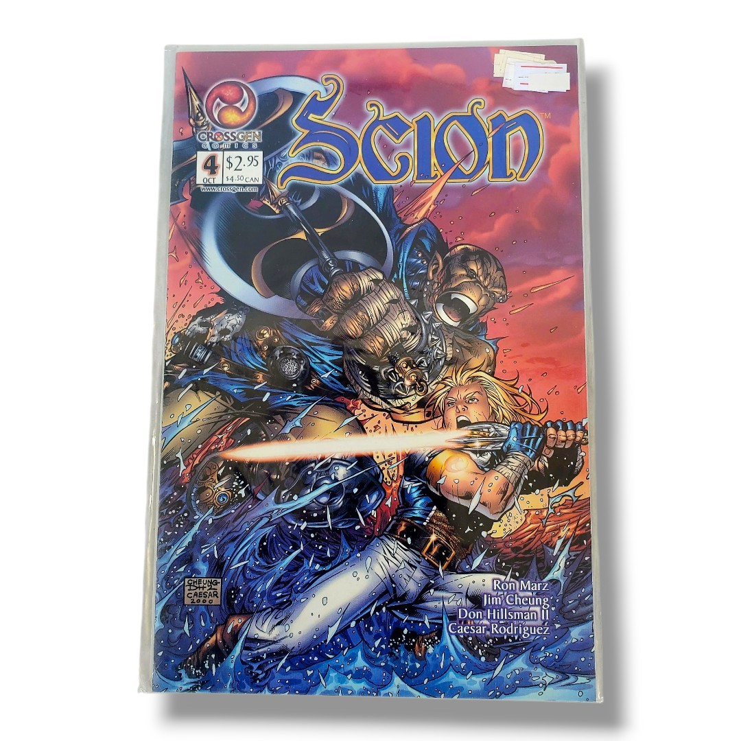 Scion #4 2000 CrossGen High Grade Comic Book G76-65 Bagged And Boarded 