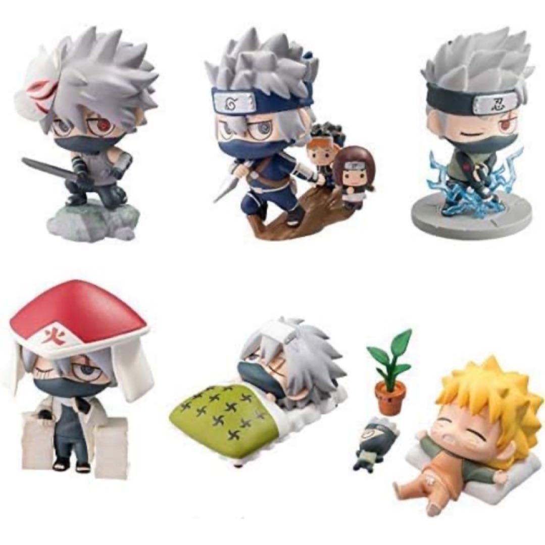 Naruto Petit Chara Land Kakashi Hatake Special Set Naruto Petit Chara Land Kakashi Hatake Special Set